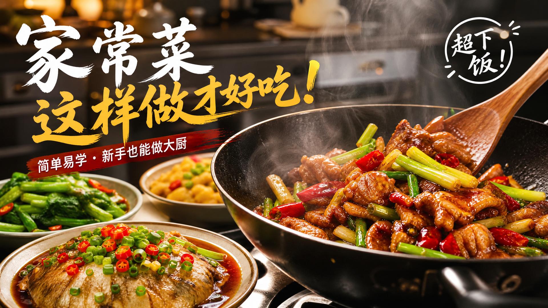 溏心家常菜视频教程